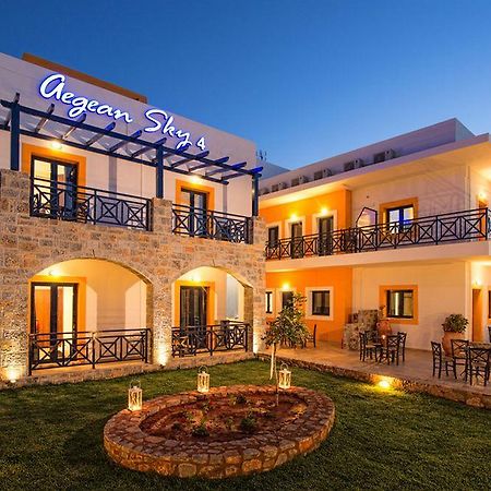 Aegean Sky Hotel-Suites มาเลีย ภายนอก รูปภาพ